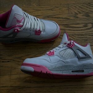 Pink Jordan 4s